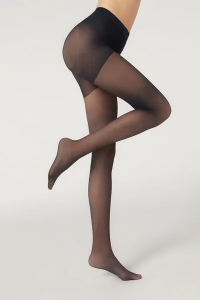 30 Denier Total Shaper Tights