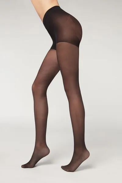 30 Denier Total Shaper Tights