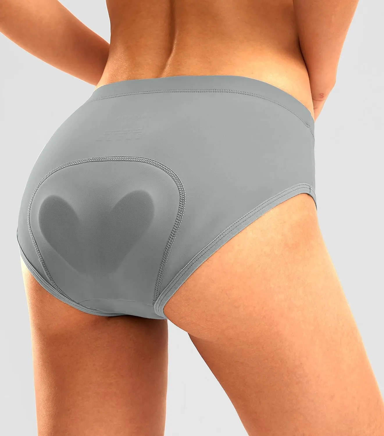 Bikewa Women's 4D Padded Bike Underwear Cycling Bicycle Shorts Biking Riding Briefs Biker Cycle Undershorts for Women