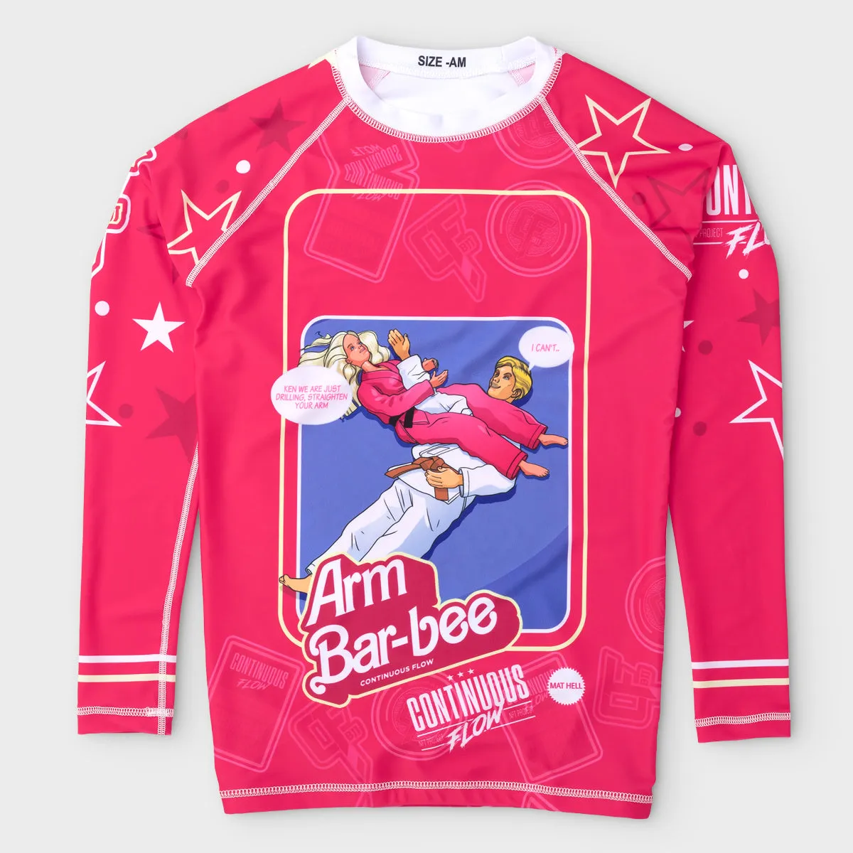 Continuous Flow Arm Barbee Long Sleeve Rash Guard