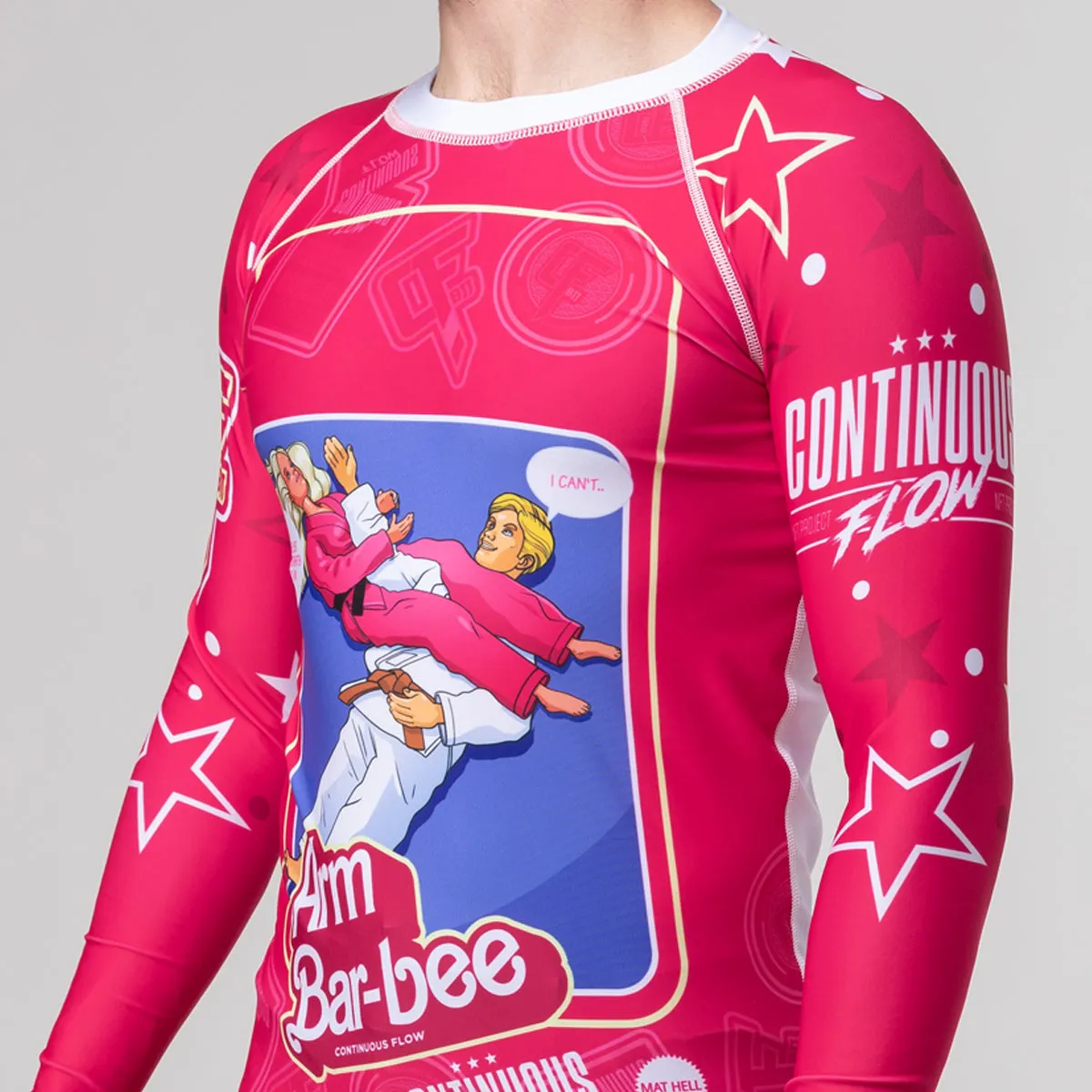 Continuous Flow Arm Barbee Long Sleeve Rash Guard