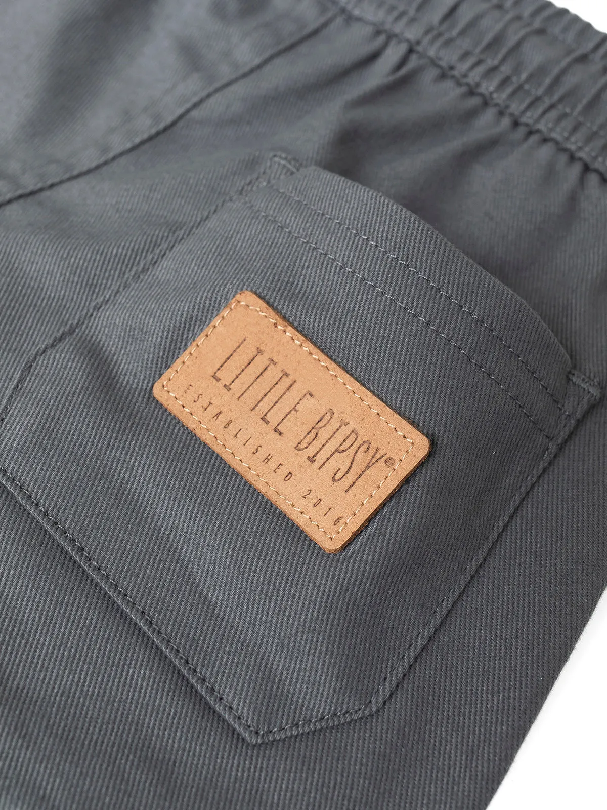 Cotton Twirl Short - Charcoal
