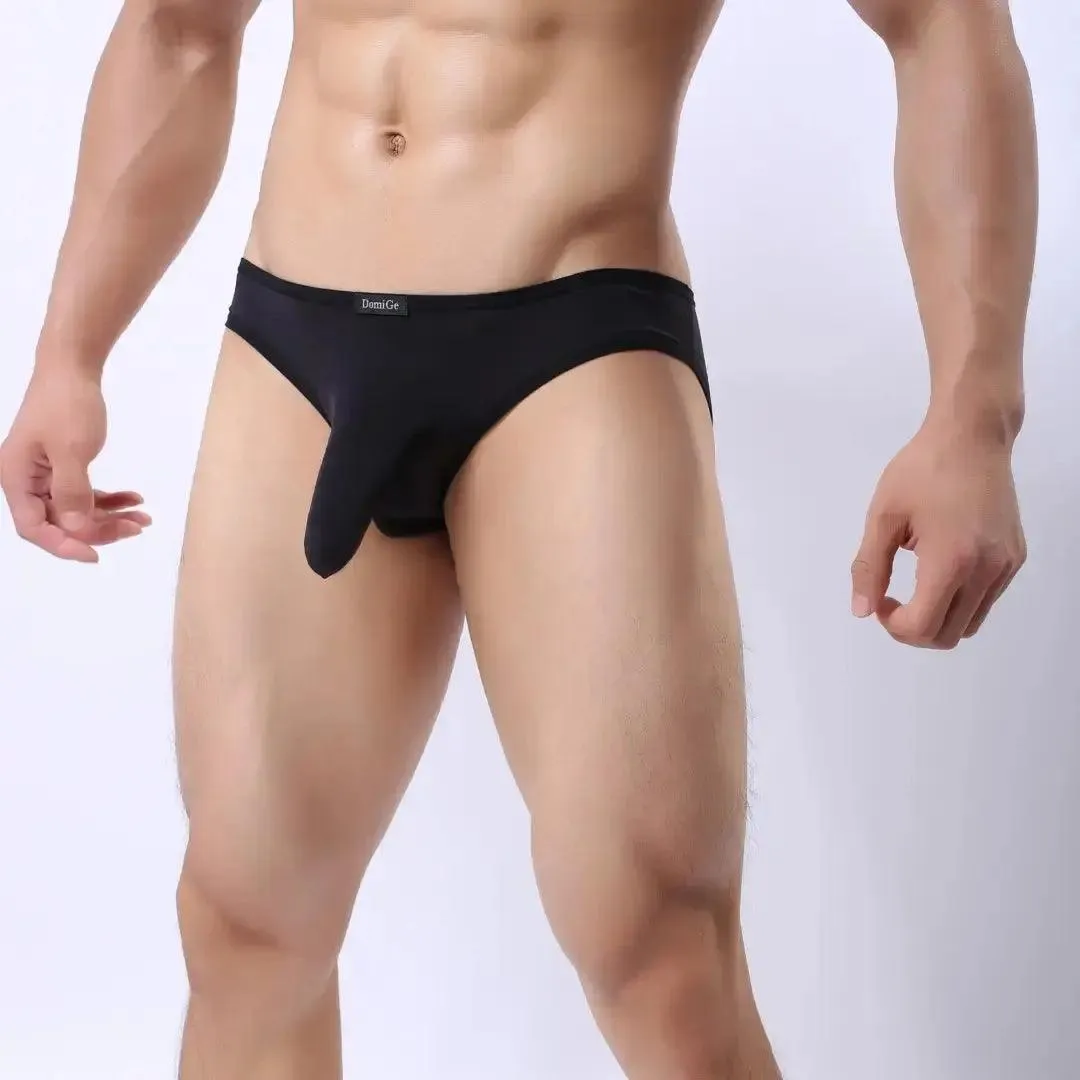 DomiGe Men's Elephant Briefs Unique Extra Room Underwear for Man