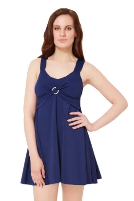 Flared Swim Dress