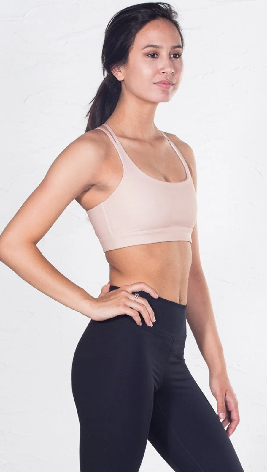 French Vanilla Sports Bra