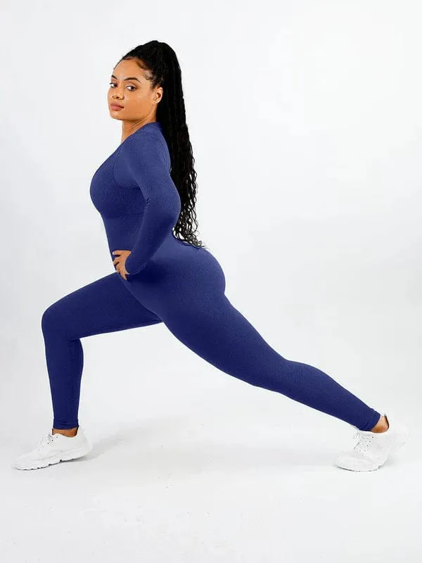 Full Body Bodysuit Deep V High Elastic Shaping Jumpsuit