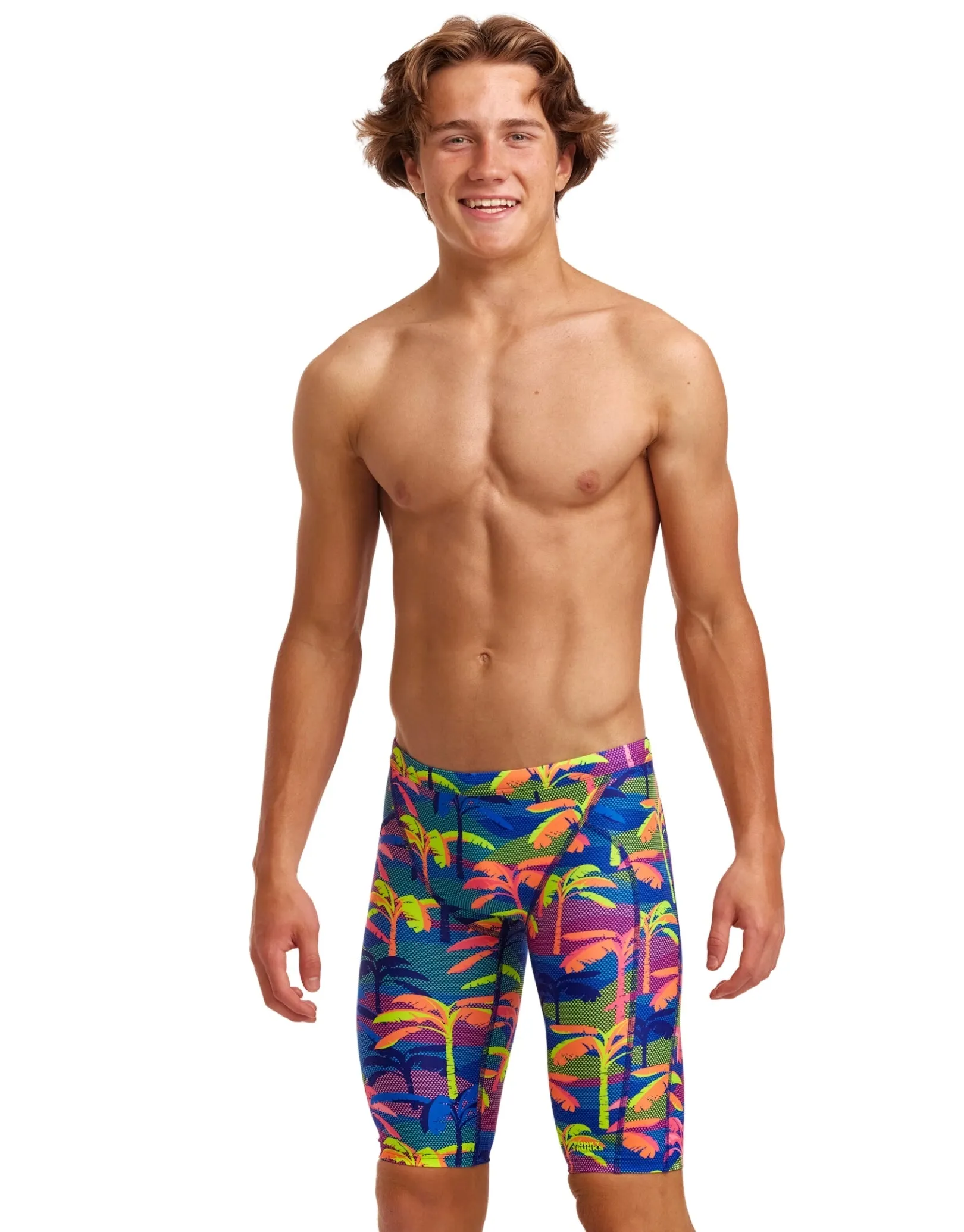 Funky Trunks Boys Palm A Lot Training Jammers