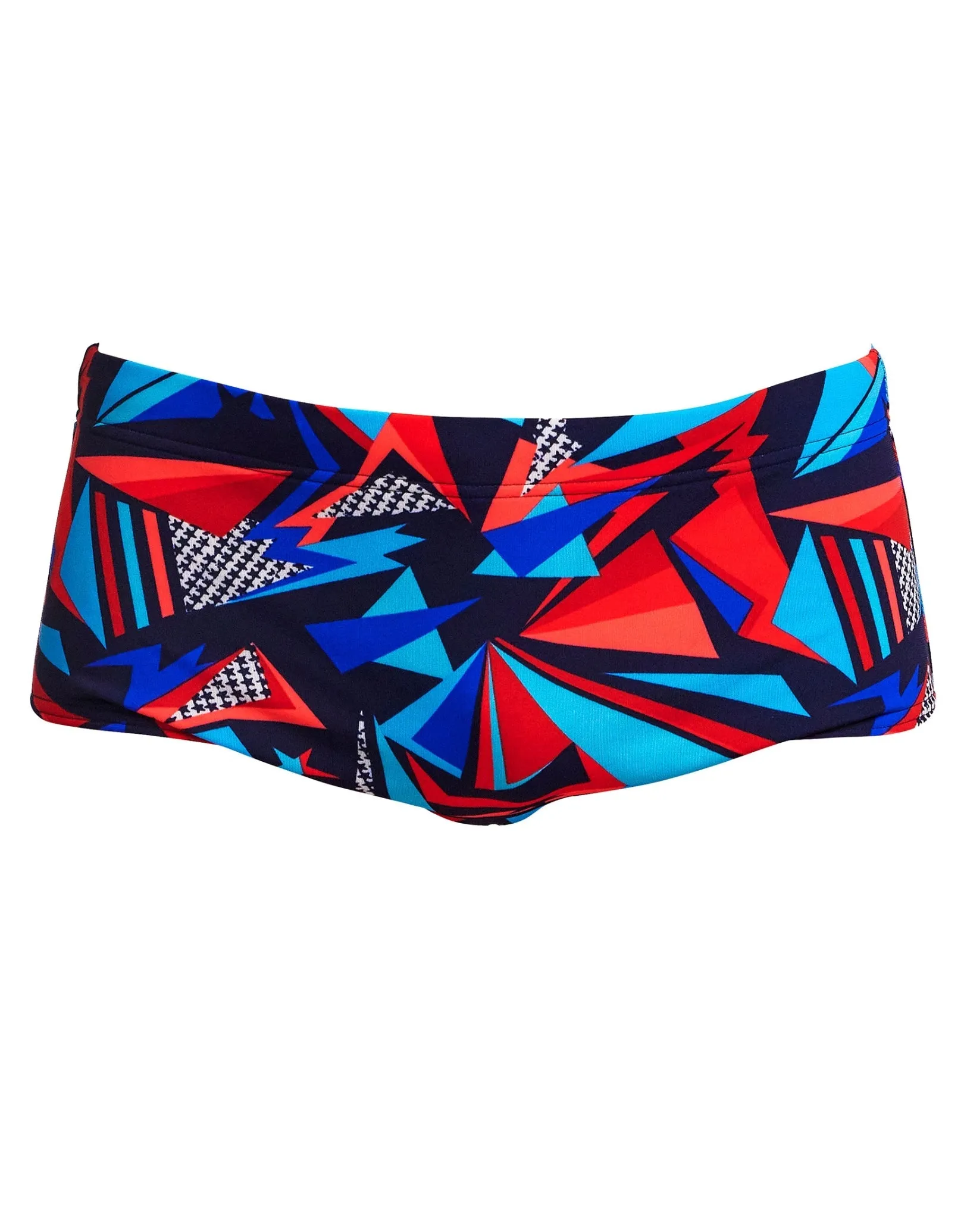 Funky Trunks Boys Patriot Beat Sidewinder Swim Trunks - Multi