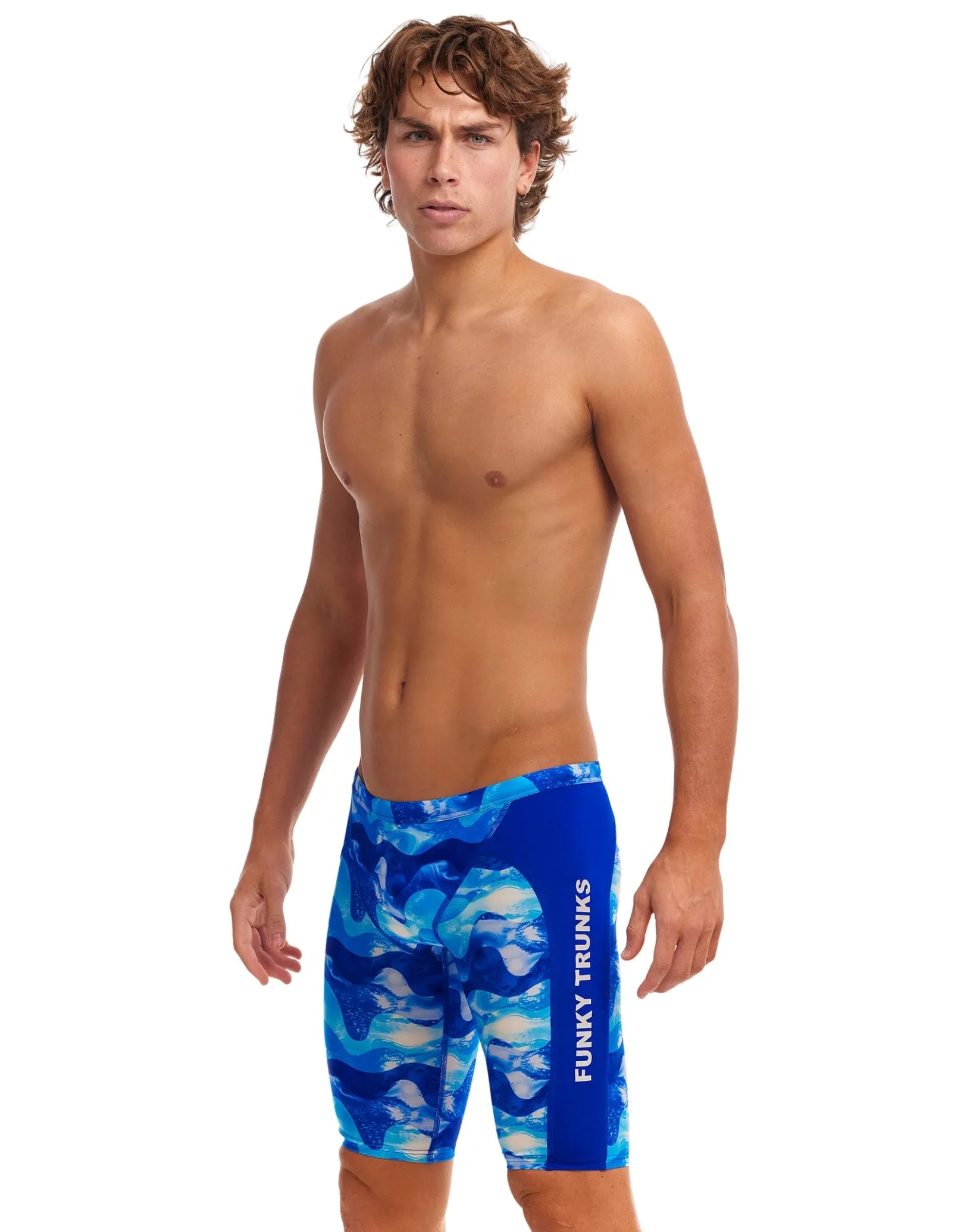 Funky Trunks Dive In Swim Jammers - Blue