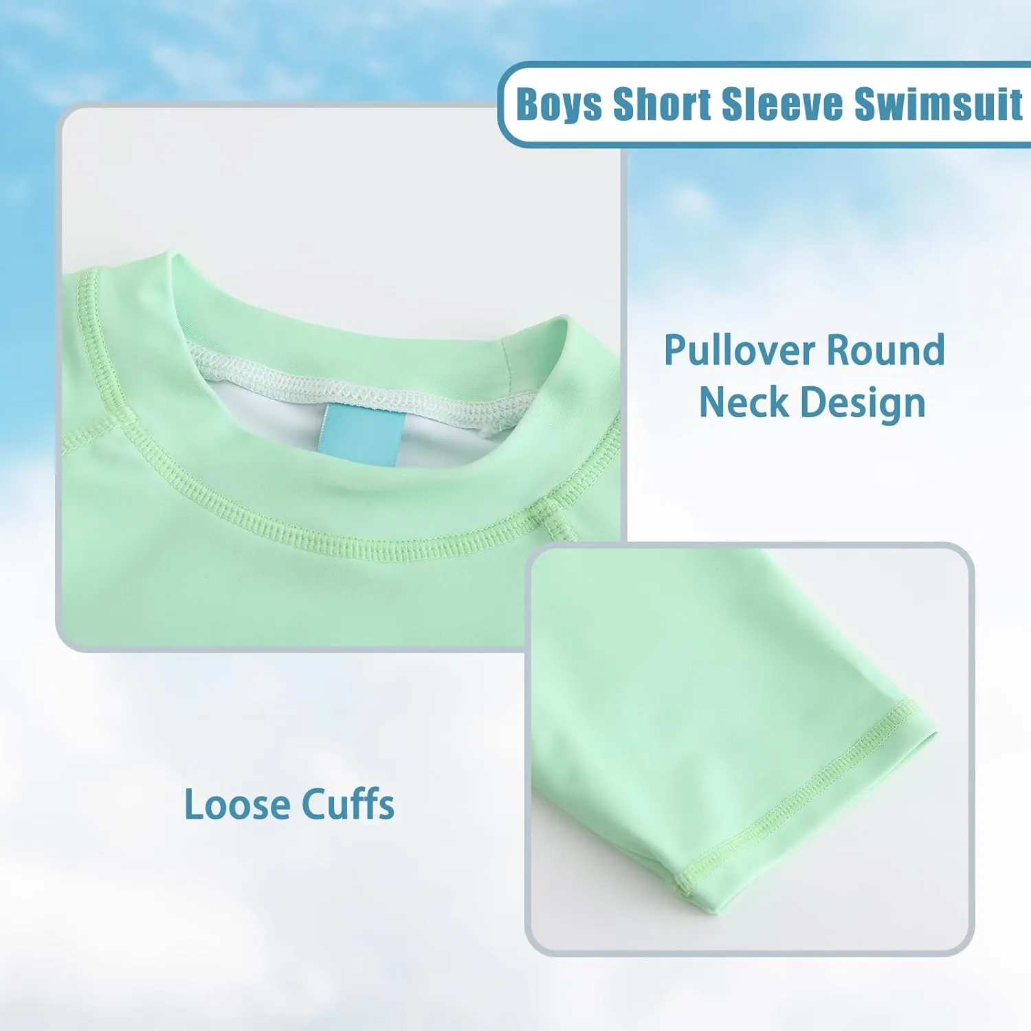 Girls Short Sleeve Swim Shirt for Kids Girls Rash Guard Swimsuits with UPF 50  Sun Protection Swim Top 3-16 Years
