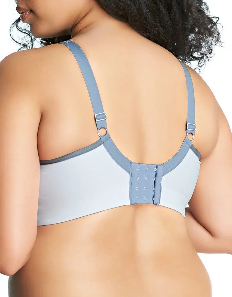 Goddess Full Figure Wirefree Sports Bra White GD6910
