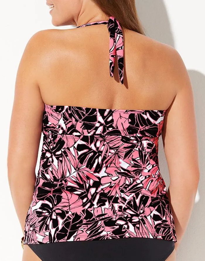 Gulf Halter Tankini Set