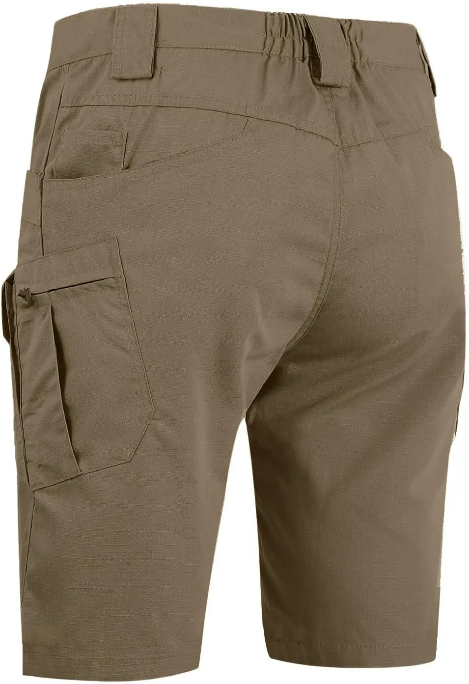 lcyhony Tactical Shorts for Men Lightweight Quick Dry Knee Length Cargo Shorts Casual Print Hiking Pants with Multi Pockets