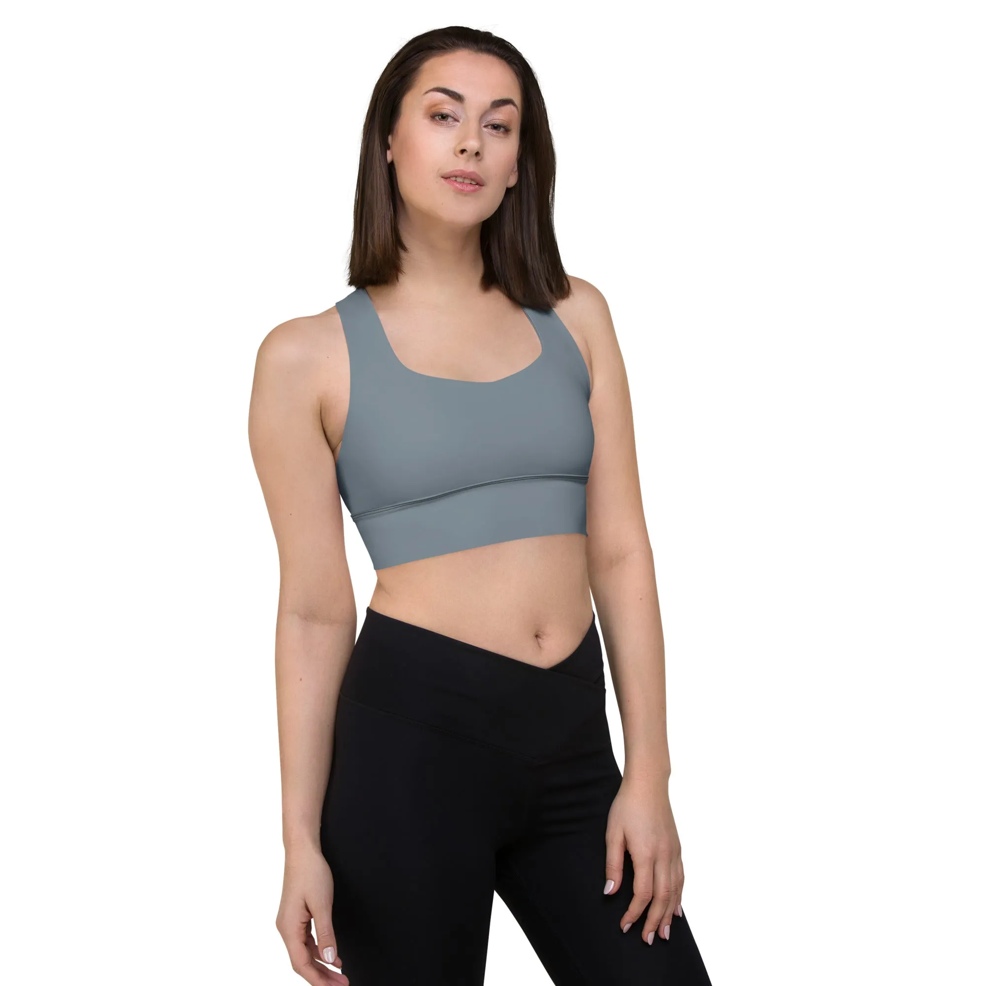 Longline Sports Bra, Training Bra, lioness-love