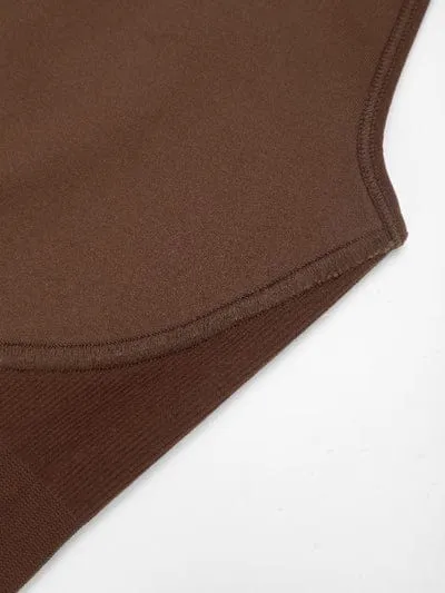Low Back Tummy Control Flared Jumpsuit