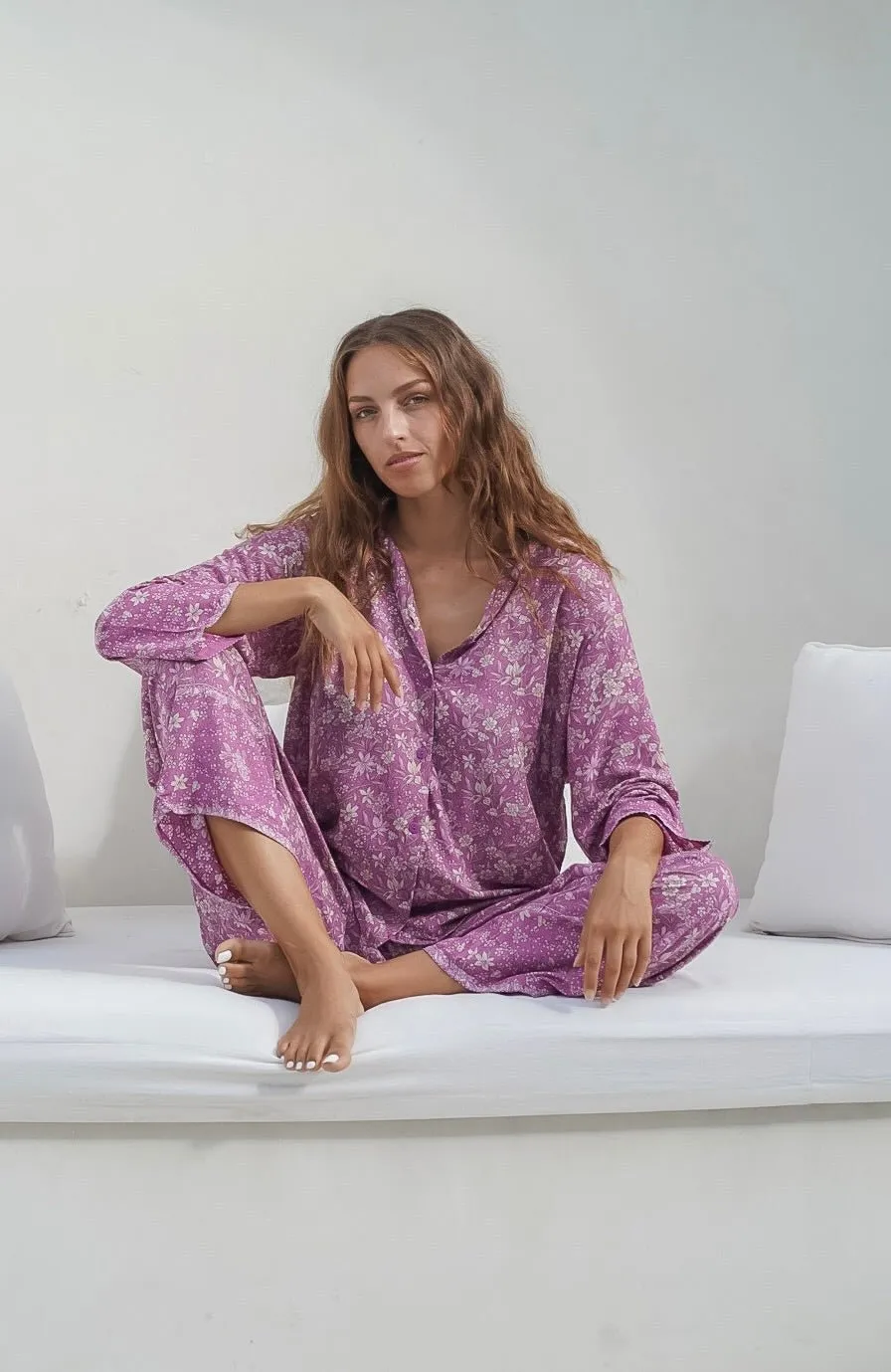 Lucia Pyjama Set Mystic Floral