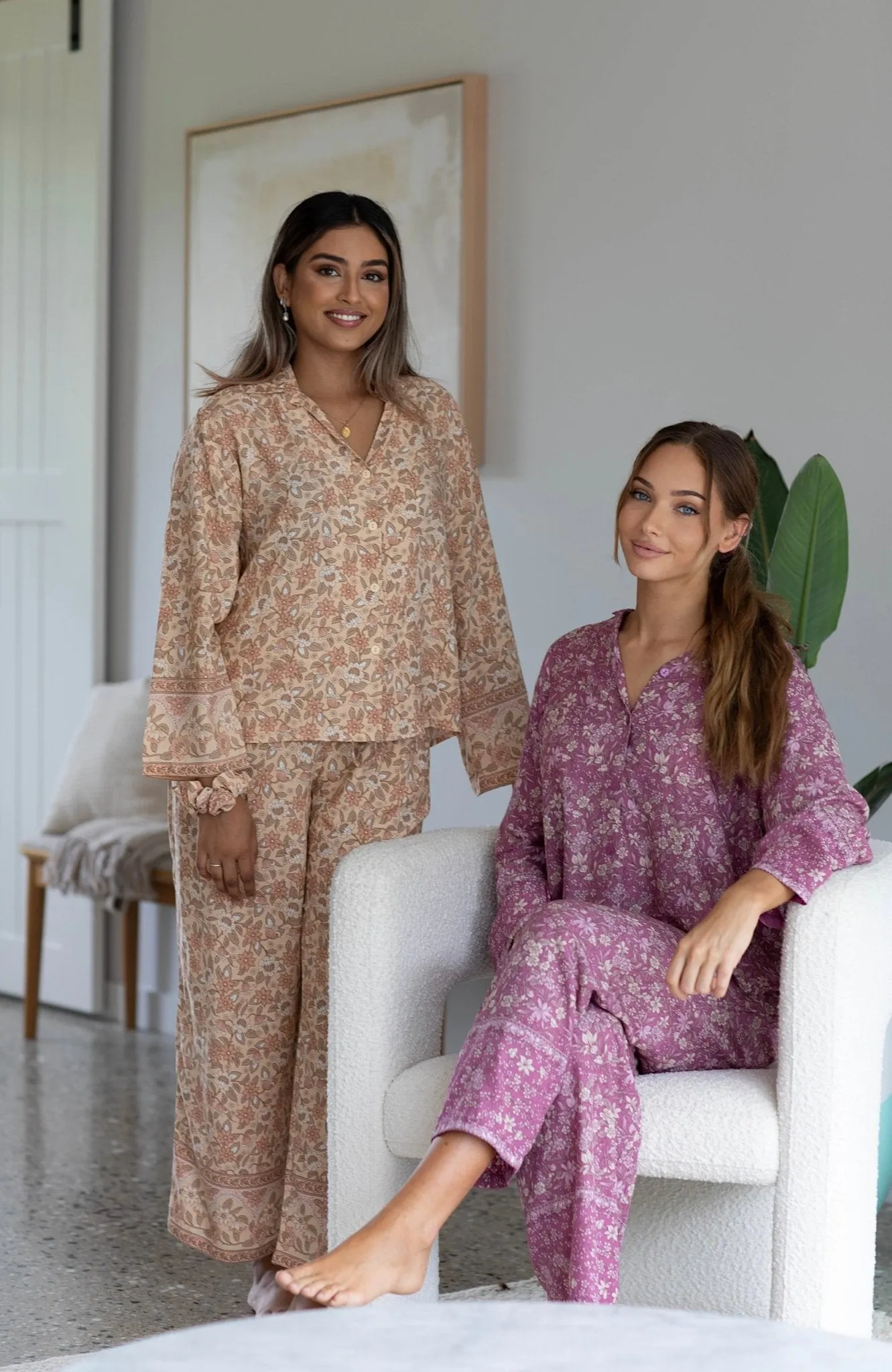 Lucia Pyjama Set Mystic Floral