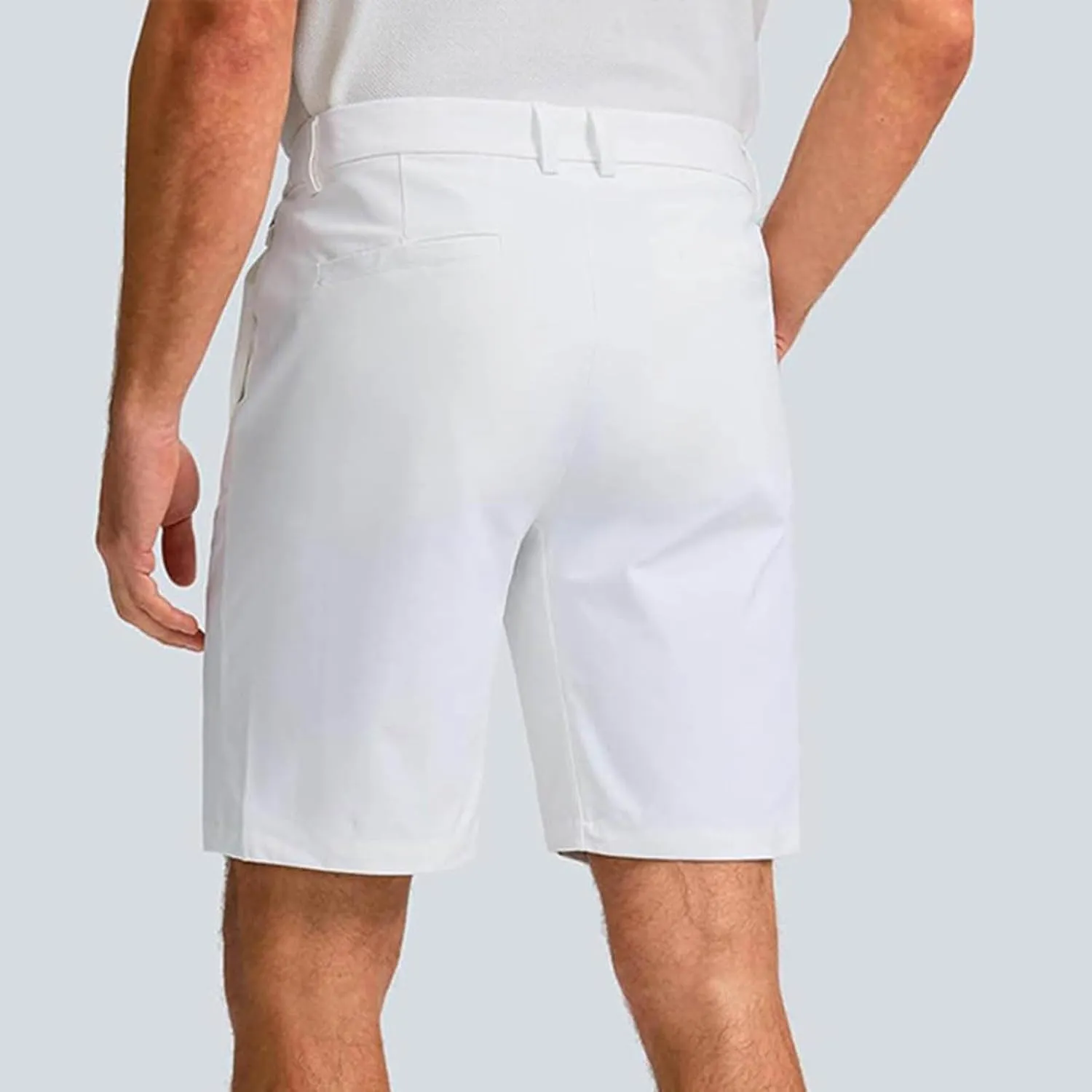 Men's Golf Dress Shorts Flat Front Hybrid 7 Inch Shorts Lightweight Quick Dry Chino Casual Short Pants with Pockets