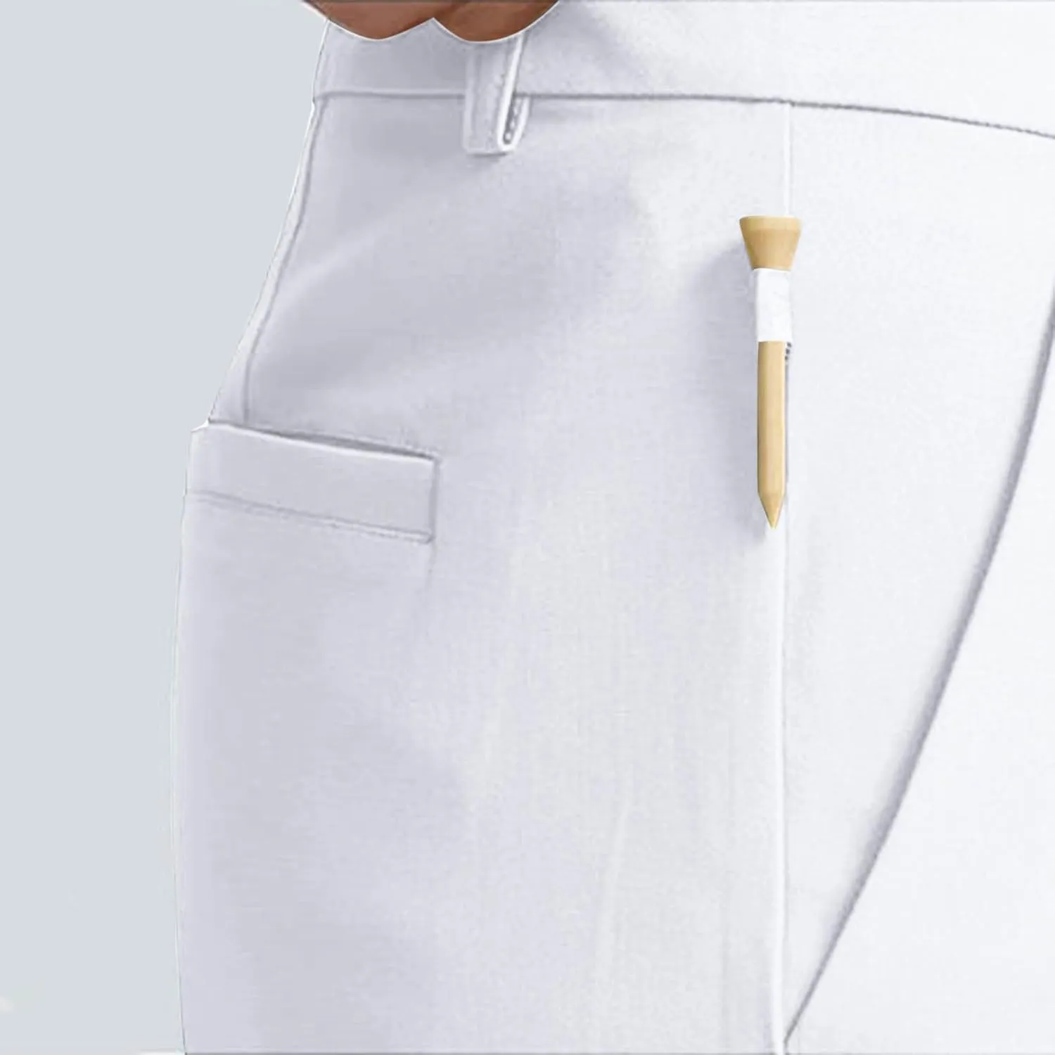 Men's Golf Dress Shorts Flat Front Hybrid 7 Inch Shorts Lightweight Quick Dry Chino Casual Short Pants with Pockets