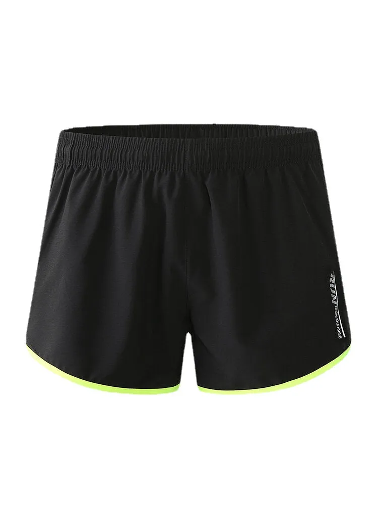 Men's Sport Patchwork Mesh Quick Dry Breathable Board Shorts with Drawstring
