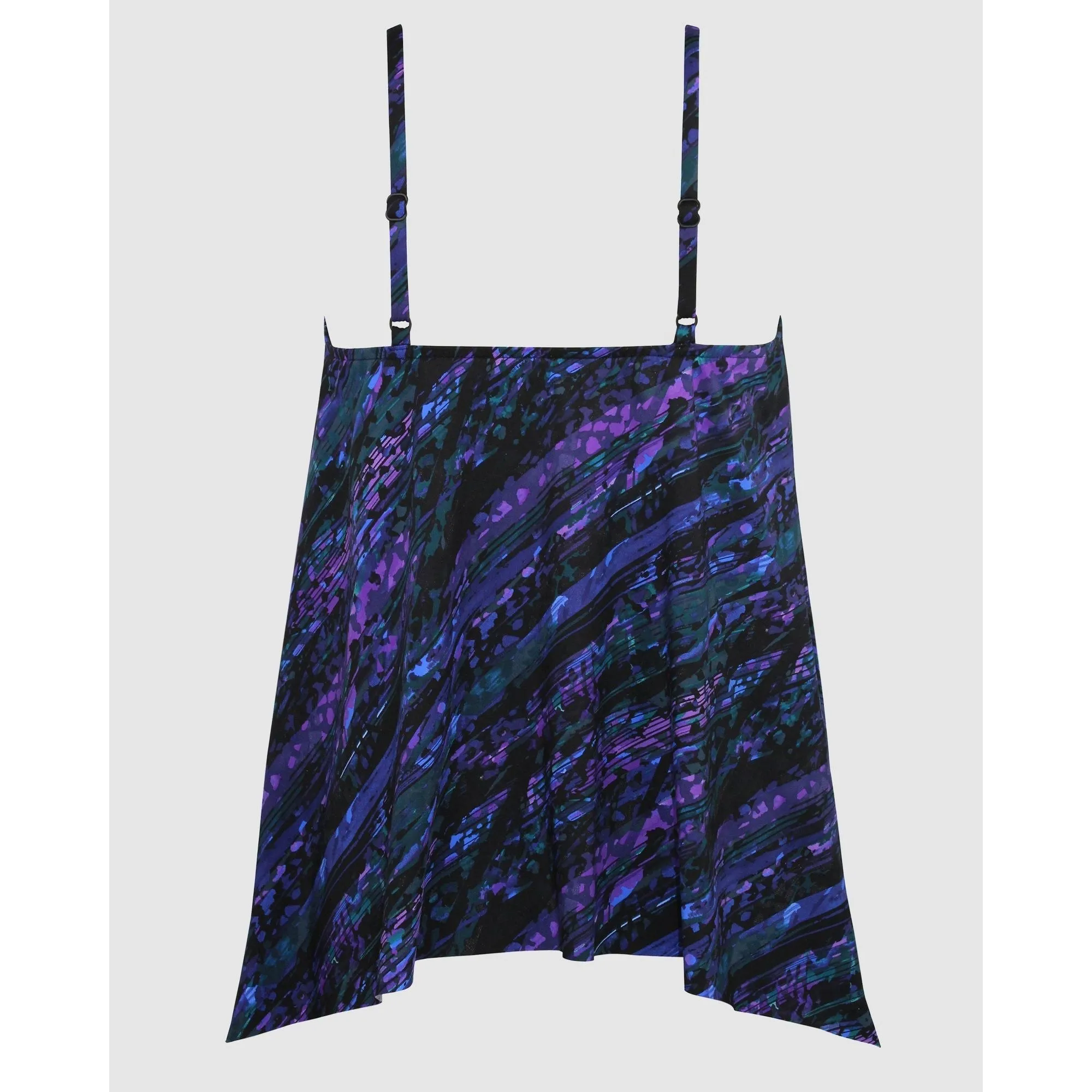 Mood Ring Slimming Peephole High Neck Tankini