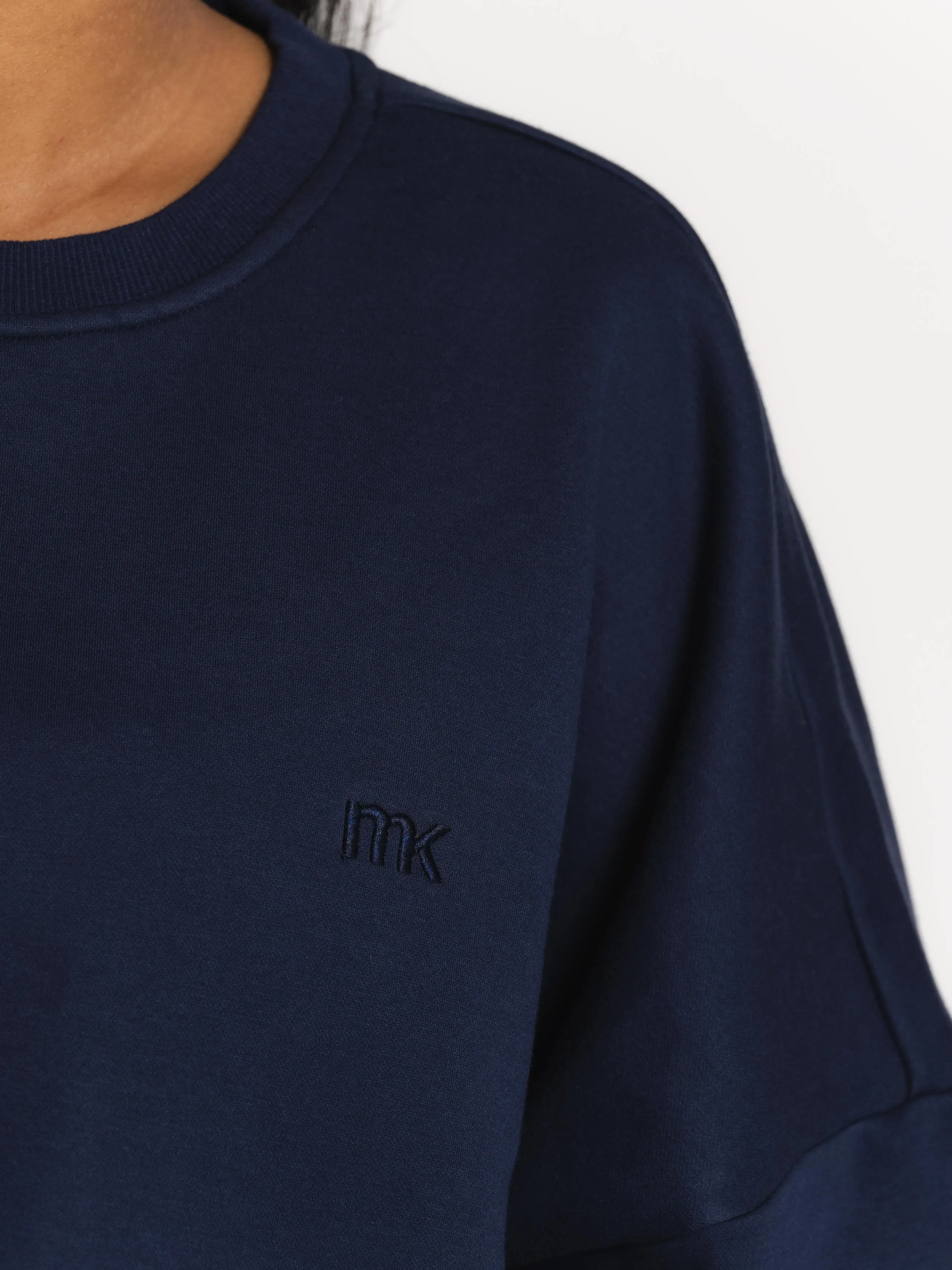 Oversized Crewneck - Navy