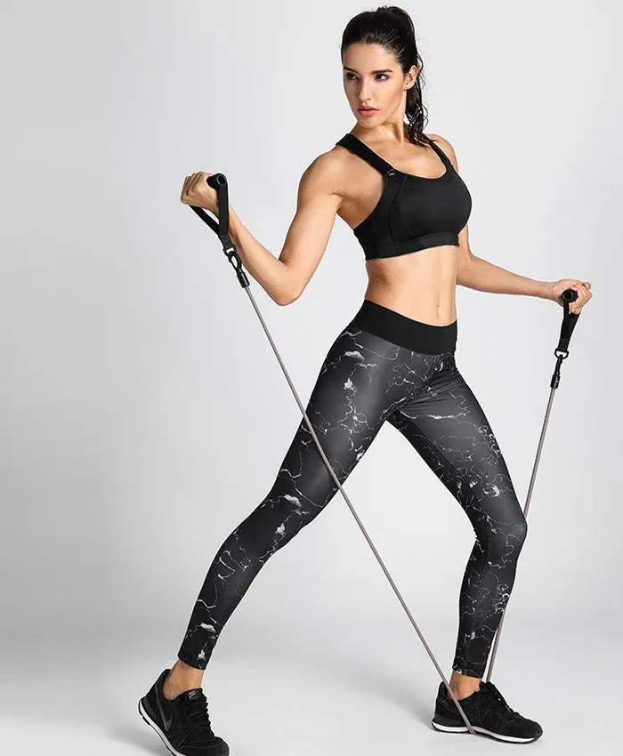 Plus size high impact wireless full cup lightly padded sports bra (Size 32/70 - 42/95, C - E)