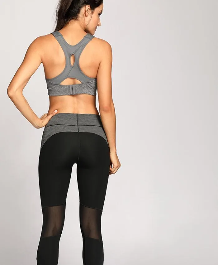 Plus size high impact wireless full cup lightly padded sports bra (Size 32/70 - 42/95, C - E)