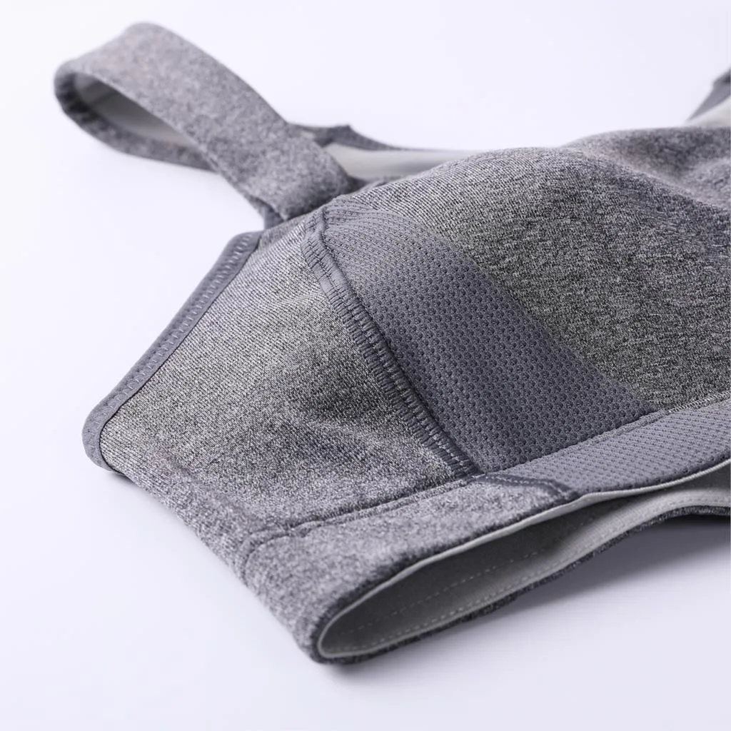 Plus size high impact wireless full cup lightly padded sports bra (Size 32/70 - 42/95, C - E)