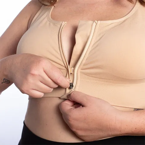 Prairie Wear HuggerVIDA Mastectomy Bra Black