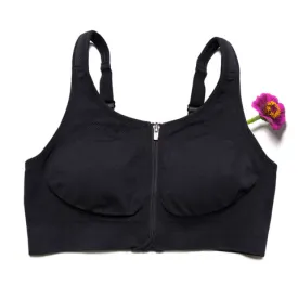 Prairie Wear HuggerVIDA Mastectomy Bra Black