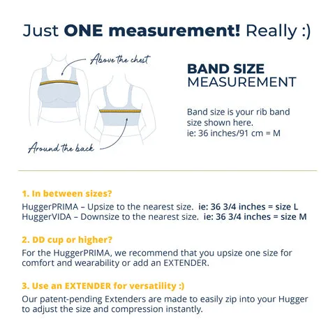 Prairie Wear HuggerVIDA Mastectomy Bra Black