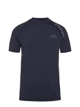 Protest PRTYAKOV Men's Short Sleeve Rashguard - Night Sky Blue