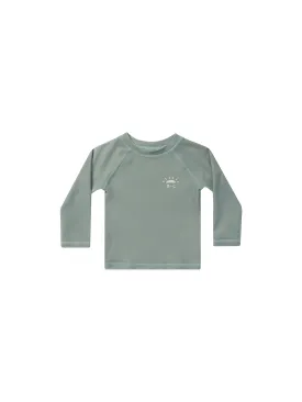Rash Guard- Aqua