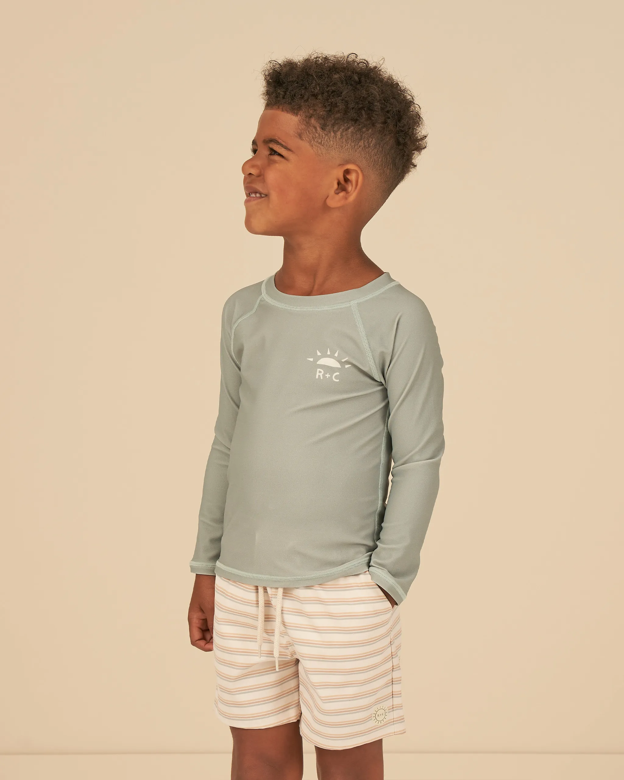 Rash Guard- Aqua
