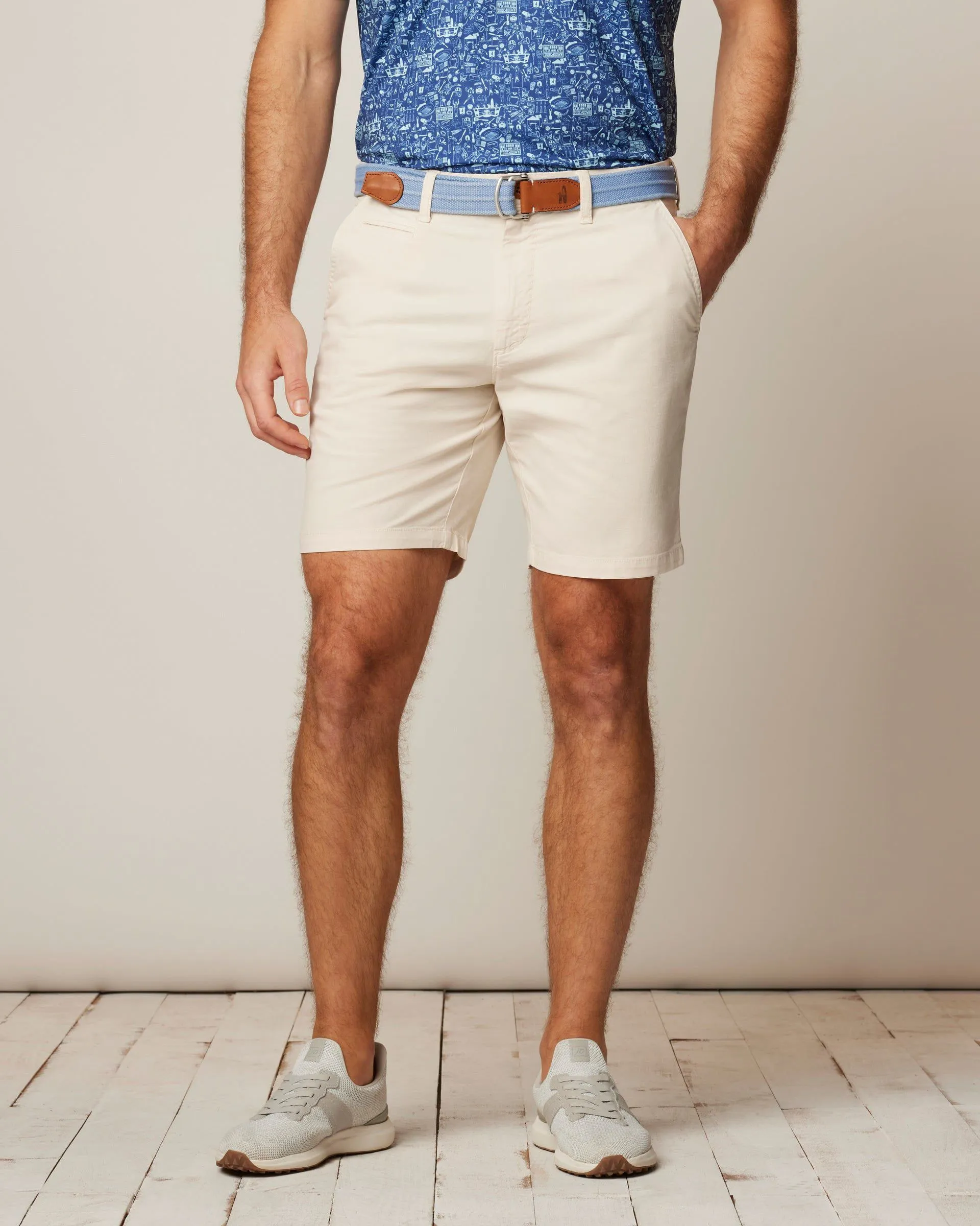 Santiago Cotton Stretch Shorts