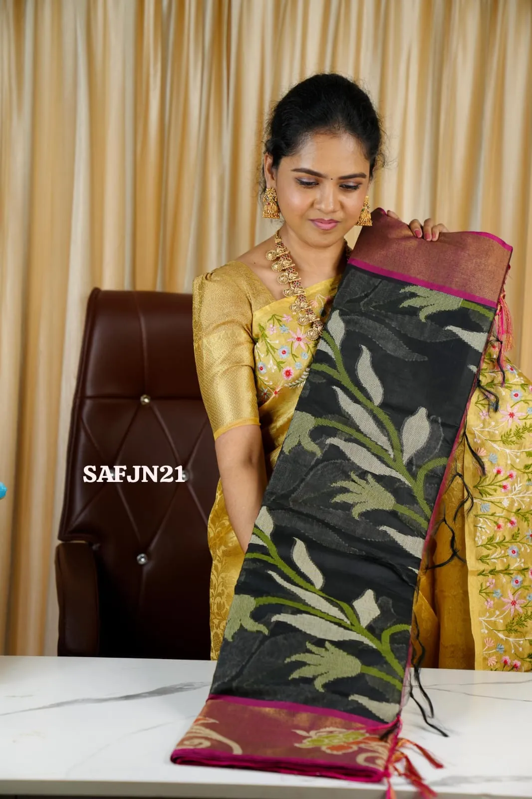 Soft cotton saree. 🥰