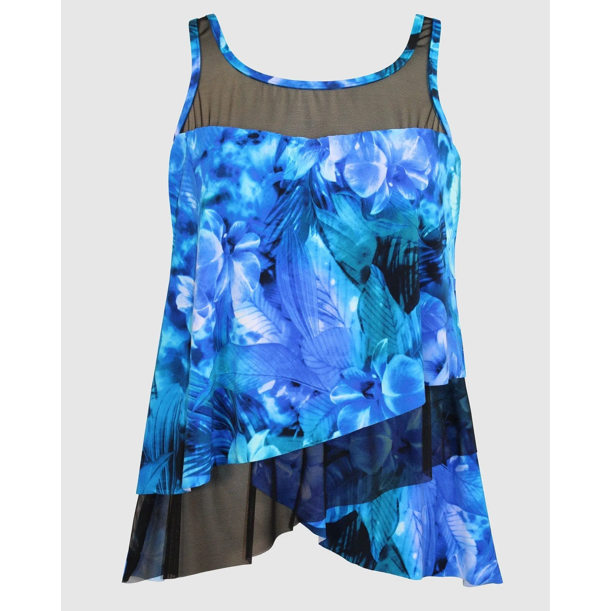 Sous Marine Mirage Loose Fit Underwired Plus Size Tankini Top