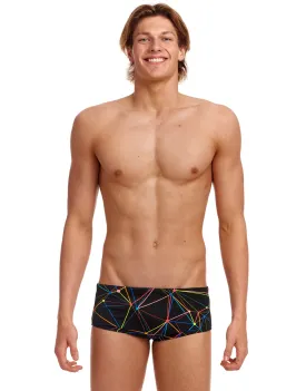 Star Sign Sidewinder Swim Trunks - Black/Multi