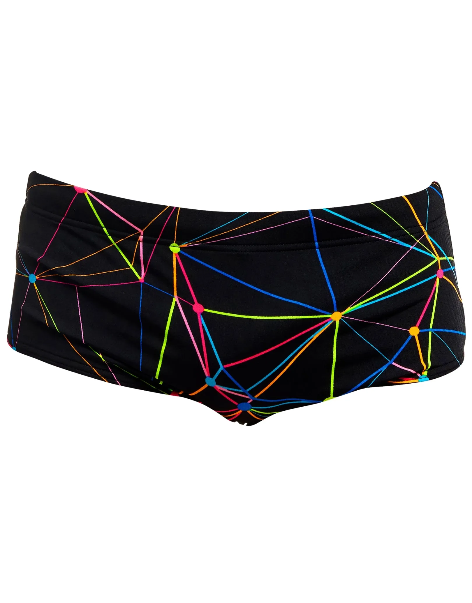 Star Sign Sidewinder Swim Trunks - Black/Multi