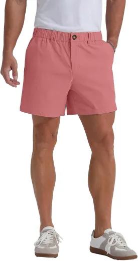 WENKOMG1 Mens Casual Shorts Quick Dry Elastic Waist Summer Golf Shorts