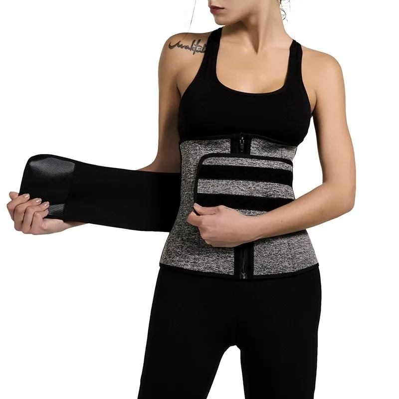 Women Waist Trainer Neoprene Body Shaper Belt - Belt Tummy Control Waist Trimmer Slimming Belly Band Shaper