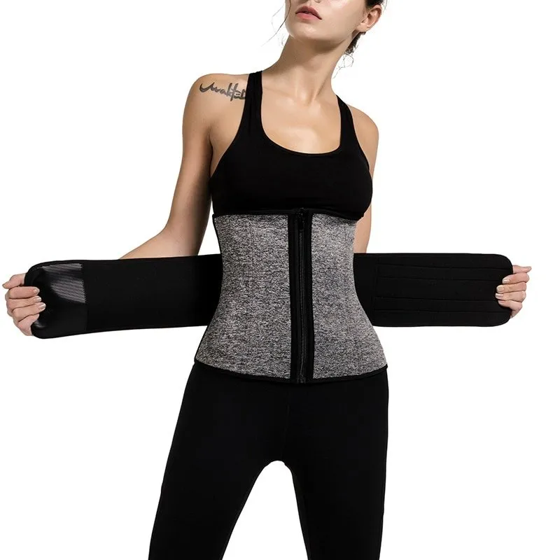 Women Waist Trainer Neoprene Body Shaper Belt - Belt Tummy Control Waist Trimmer Slimming Belly Band Shaper