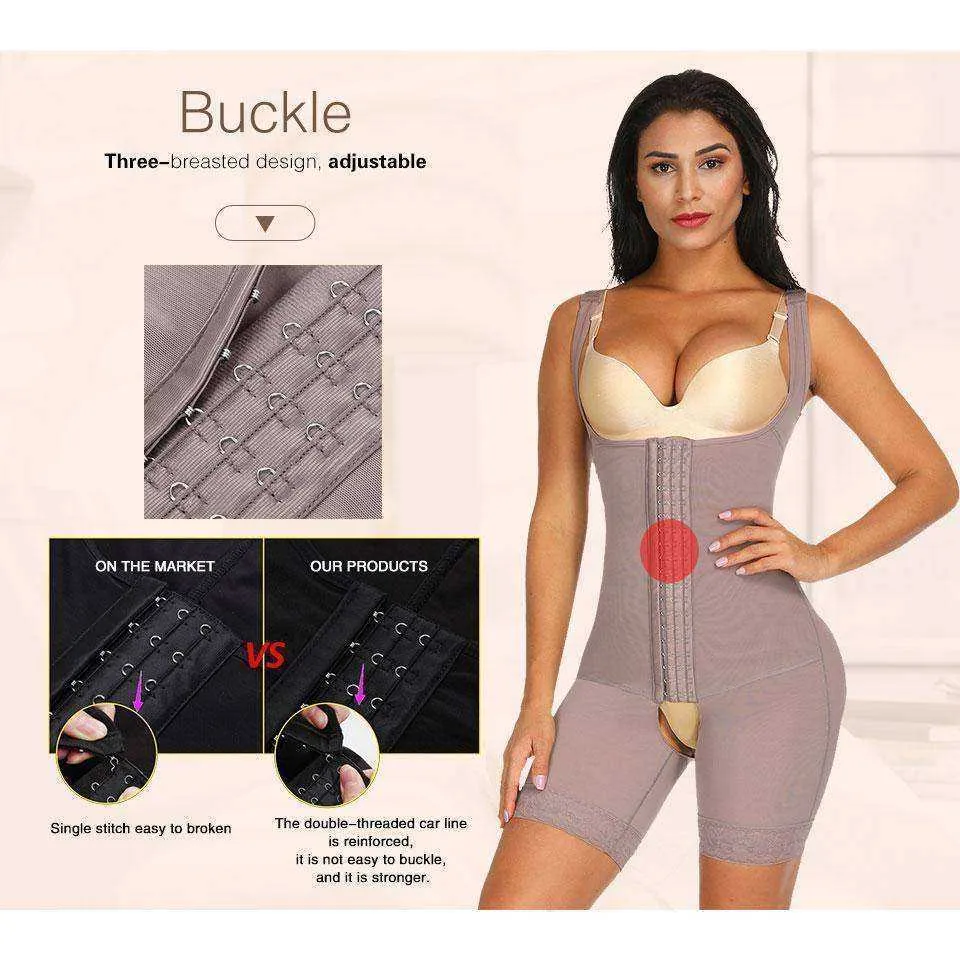 Women's Full Body Shaper Seamless Thigh Slimming Aesthetic Corset
