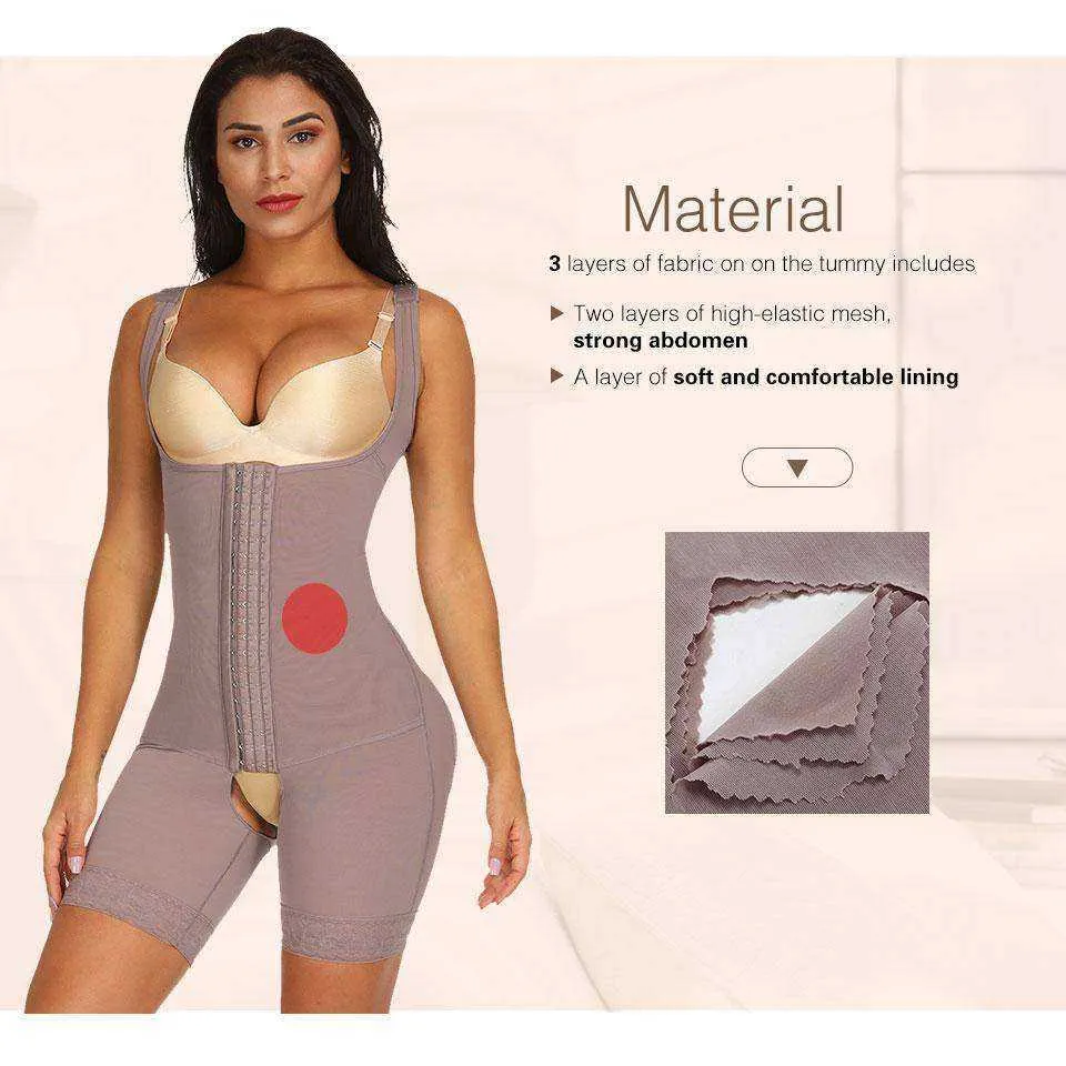 Women's Full Body Shaper Seamless Thigh Slimming Aesthetic Corset